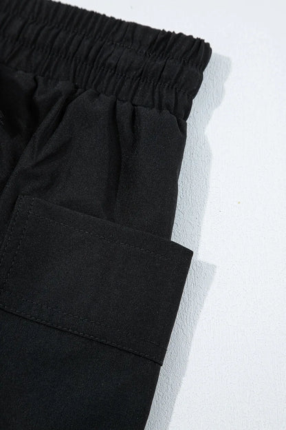 Cargo Pocket Elastic Waist Active Casual Skort - L’atelier Sublime