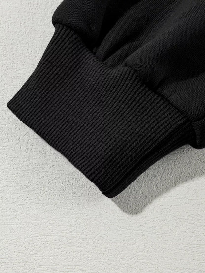 Drop Shoulder Zip Up Jacket and Drawstring Pants Active 2pcs Set - L’atelier Sublime