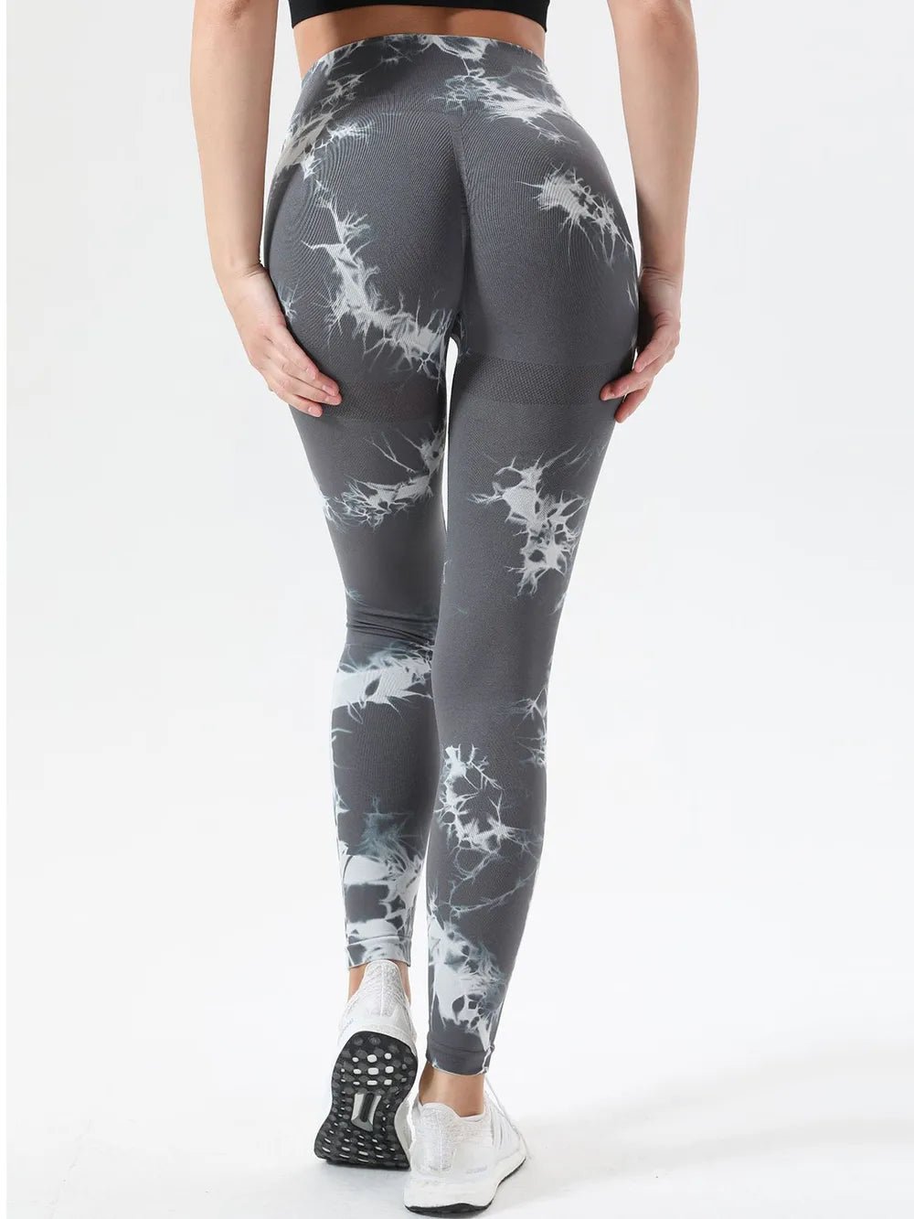 Tie - Dye High Waist Active Leggings - L’atelier Sublime