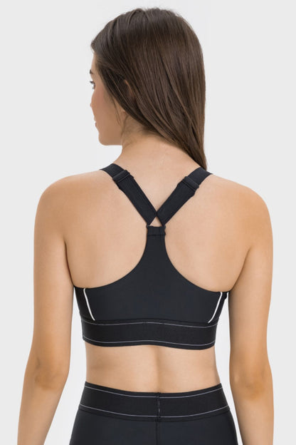 Millennia Contrast Sports Bra - L’atelier Sublime