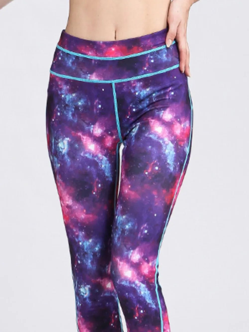 Printed Active High Waist Leggings - L’atelier Sublime