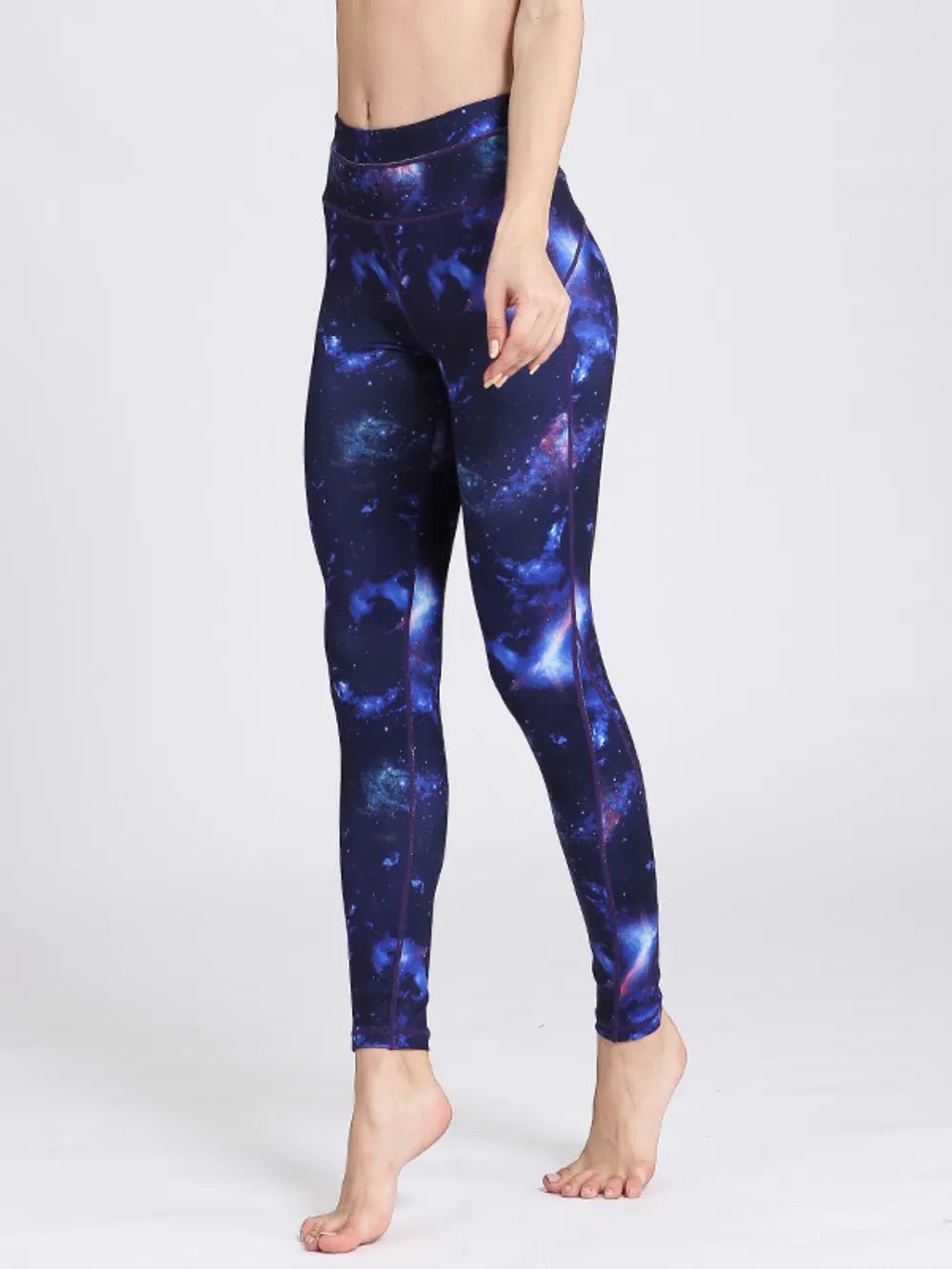 Printed Active High Waist Leggings - L’atelier Sublime