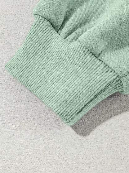 Drop Shoulder Zip Up Jacket and Drawstring Pants Active 2pcs Set - L’atelier Sublime