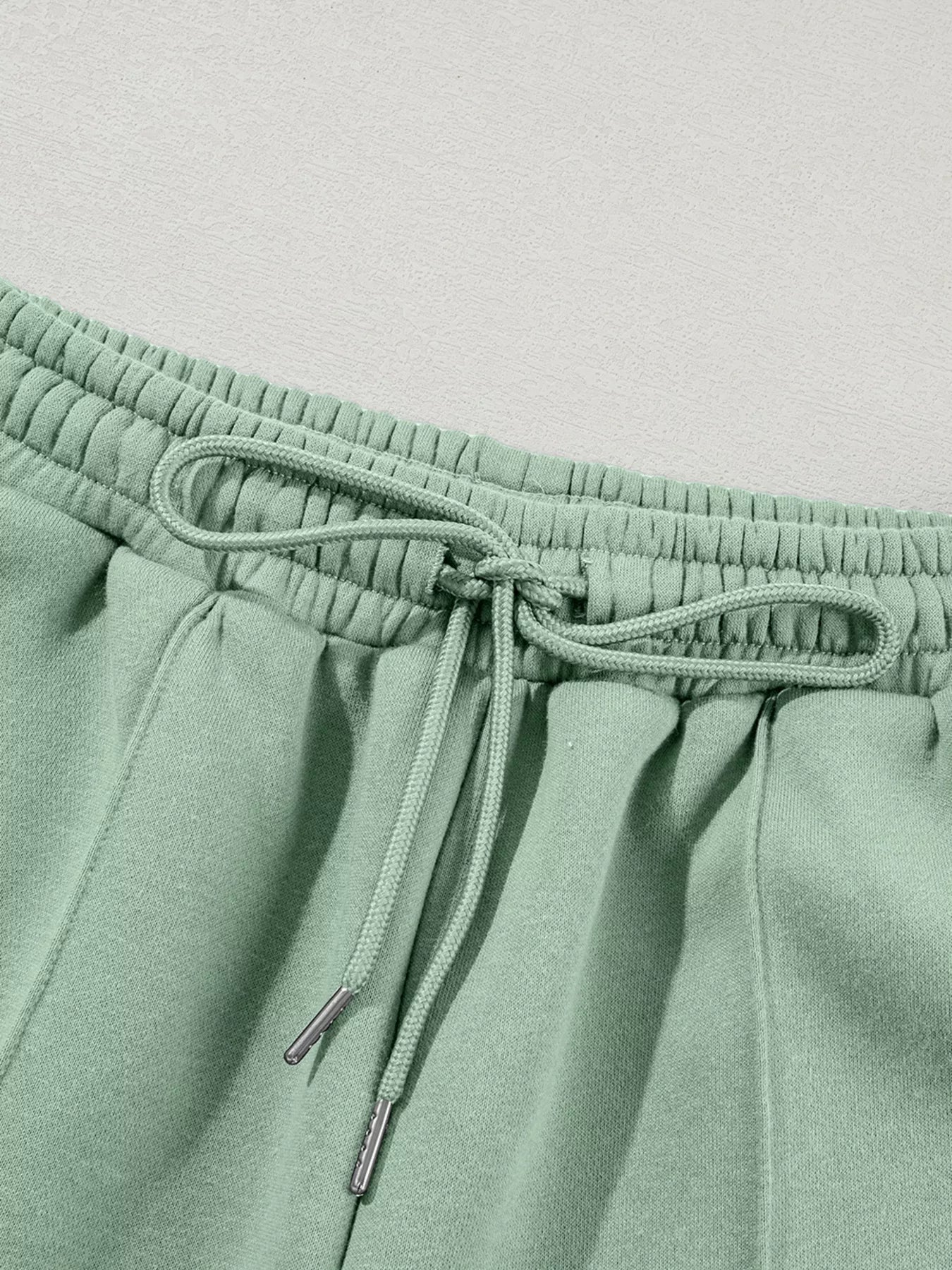 Drop Shoulder Zip Up Jacket and Drawstring Pants Active 2pcs Set - L’atelier Sublime