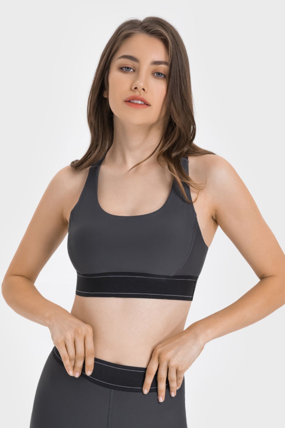 Millennia Contrast Sports Bra - L’atelier Sublime