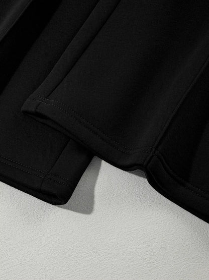 Drop Shoulder Zip Up Jacket and Drawstring Pants Active 2pcs Set - L’atelier Sublime