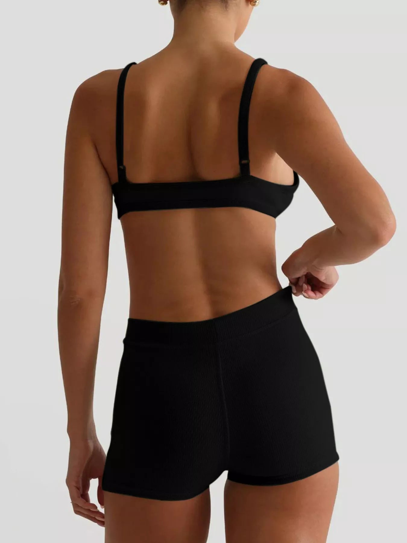 Seamless Bra and High Waist Shorts Active Set - L’atelier Sublime